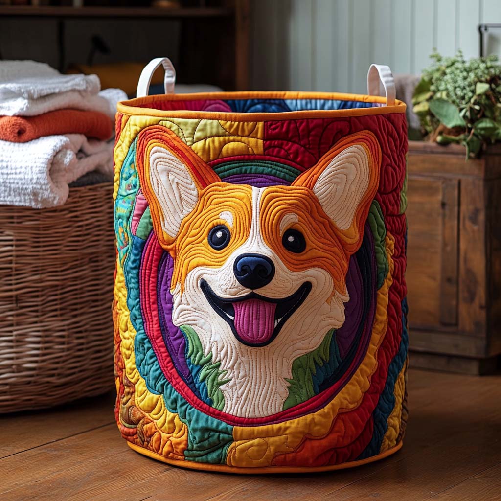 Handgjord Tvättkorg - Corgi