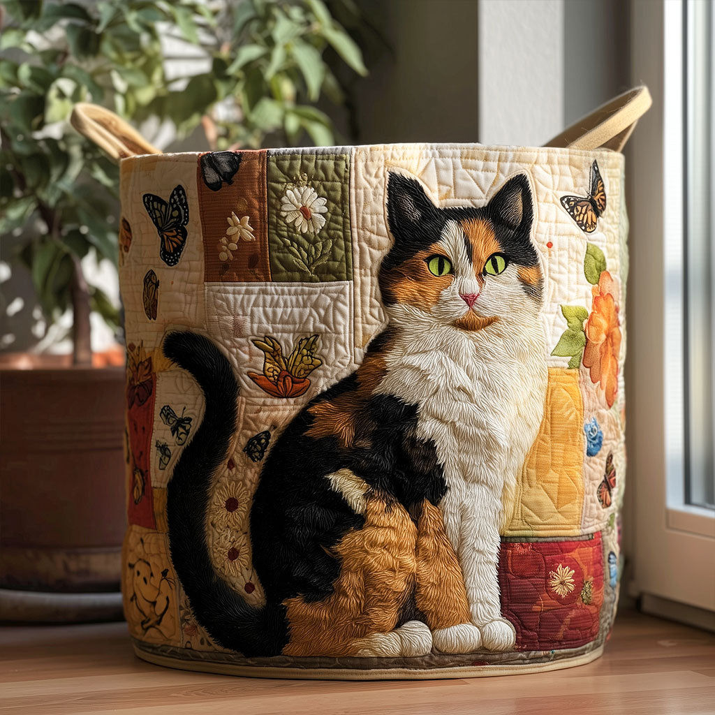 Handgjord Tvättkorg - Drömmar om en Katt