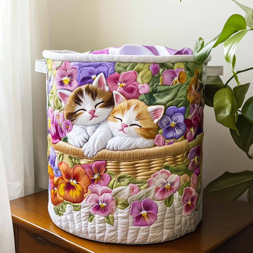 Handgjord Tvättkorg - Kaos Feline